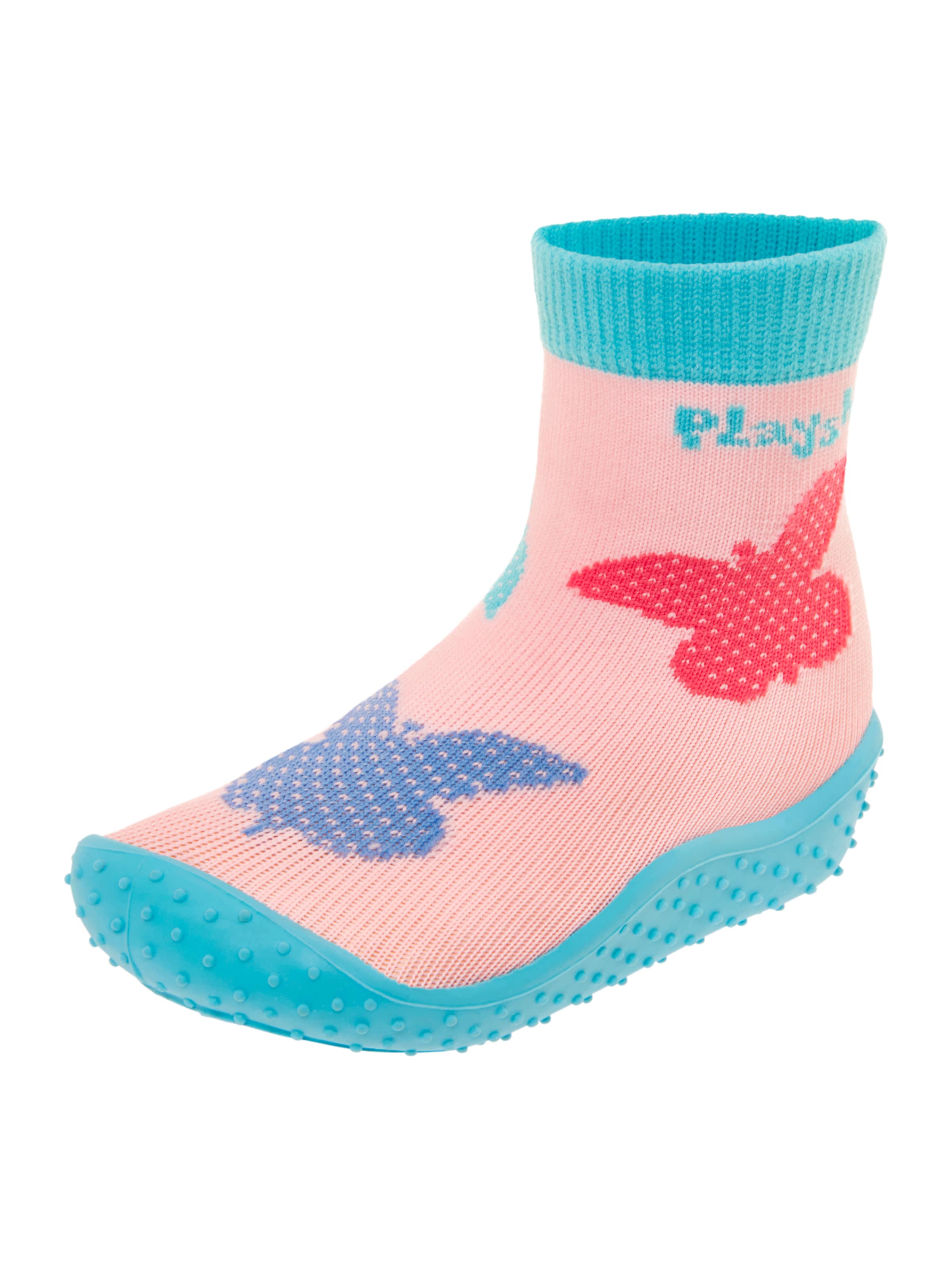 PLAYSHOES Plážová/koupací obuv 'Schmetterlinge' – pink: přední strana