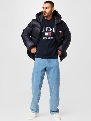 TOMMY HILFIGER Winterjacke in Blau