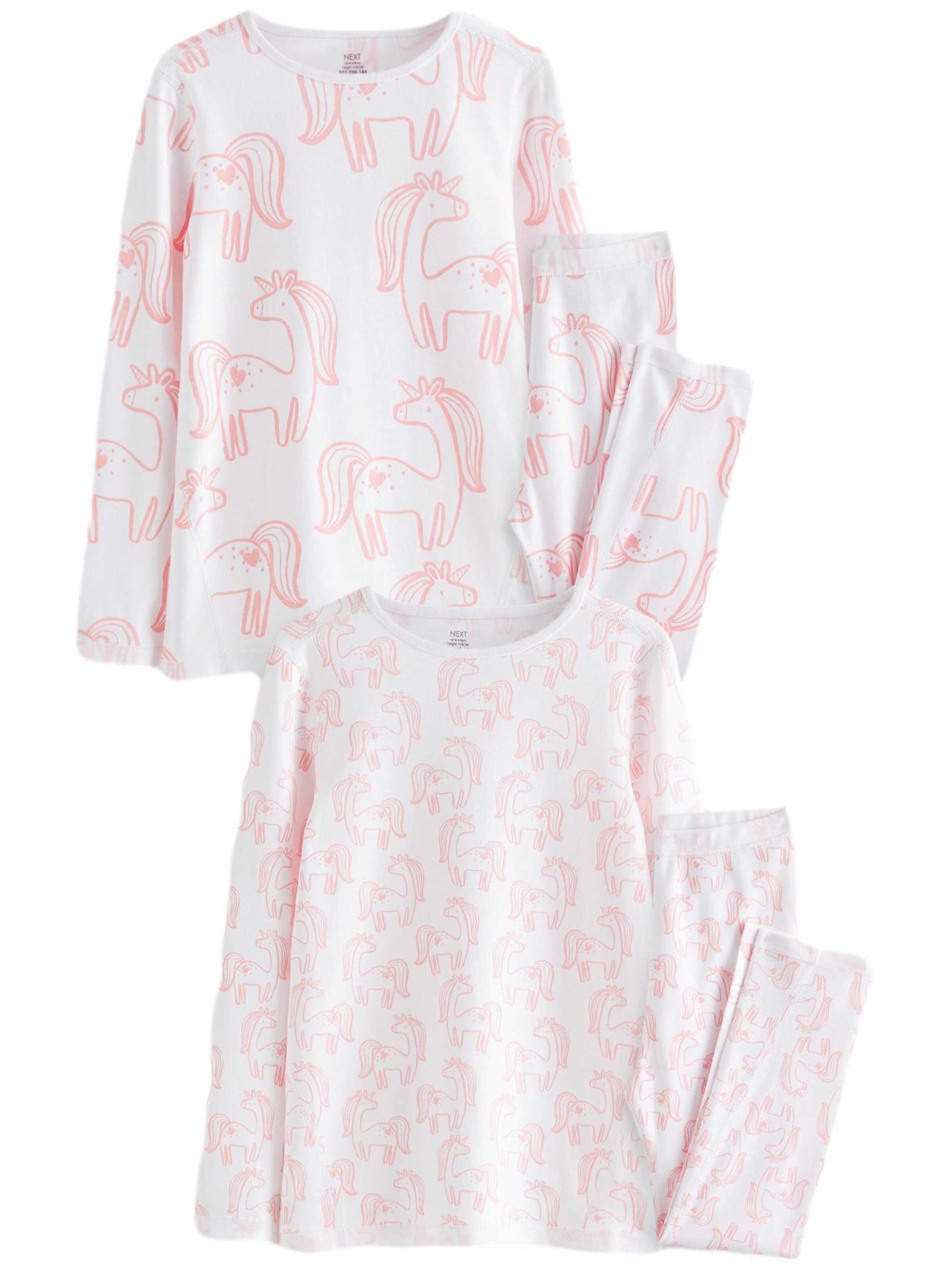 Next Pyžamo - Biela: predná strana