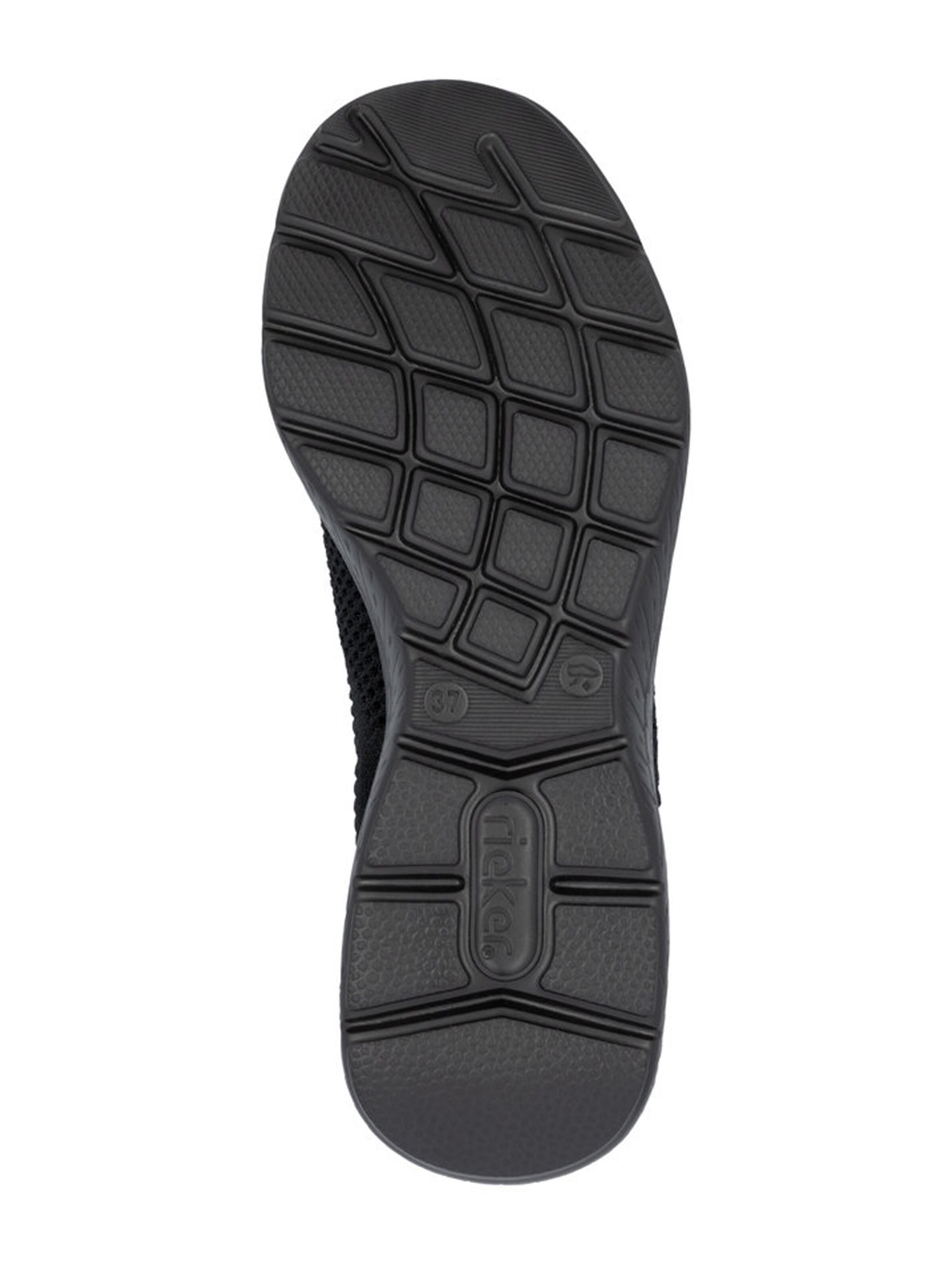 Rieker Sport - Sapatilhas slip-on em preto