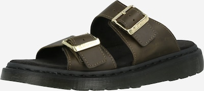 Šlepetės 'Josef' iš Dr. Martens, spalva – alyvuogių spalva, Prekių apžvalga
