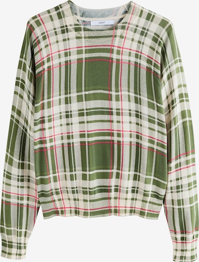 Megztinis iš Next, spalva – žalia / rožinė / balta, Prekių apžvalga