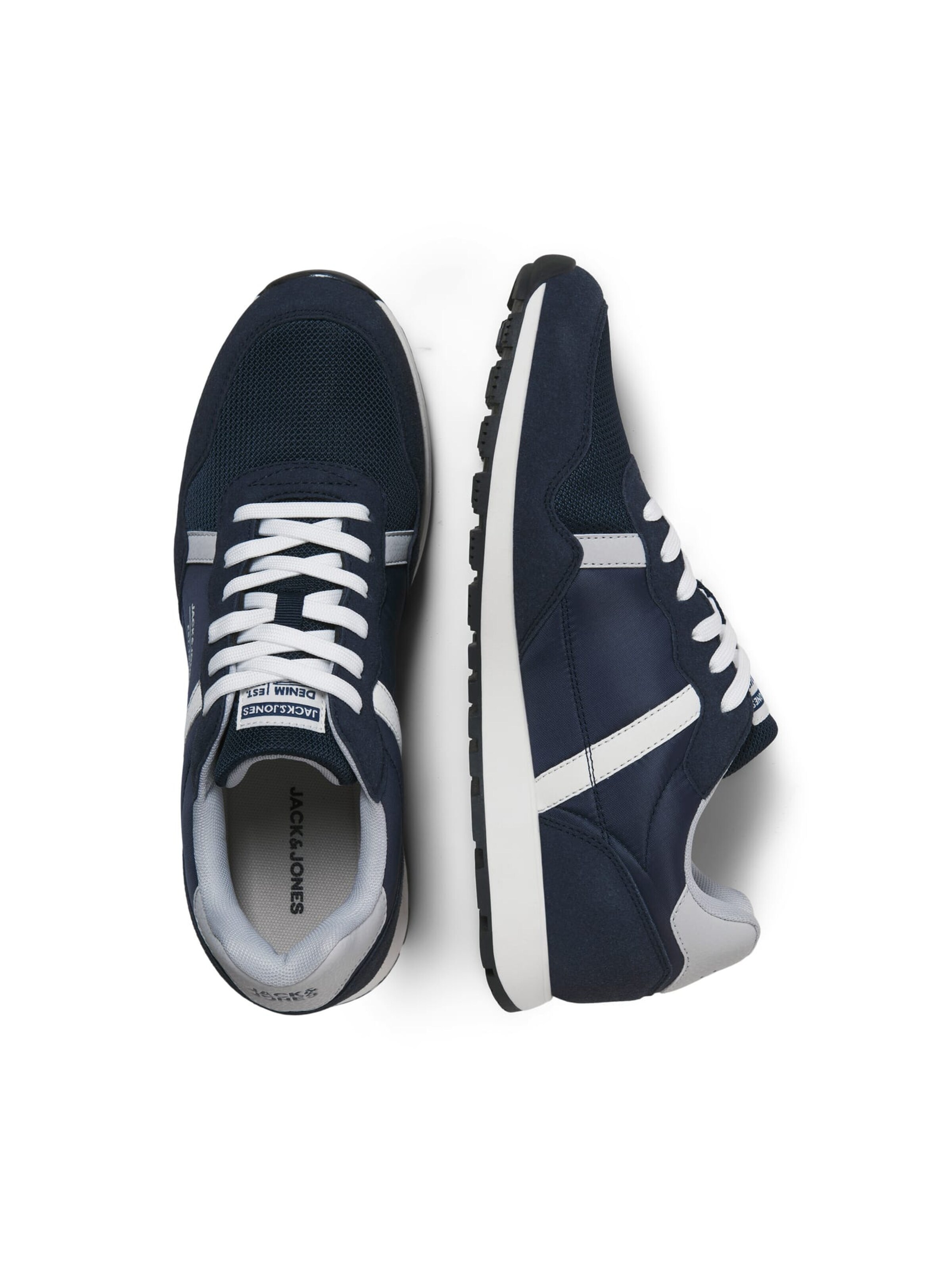 JACK & JONES Athletic lace-up shoe 'harrow' in Blue