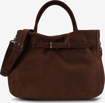 ABRO Schultertasche 'Jill' in Braun: Vorderseite