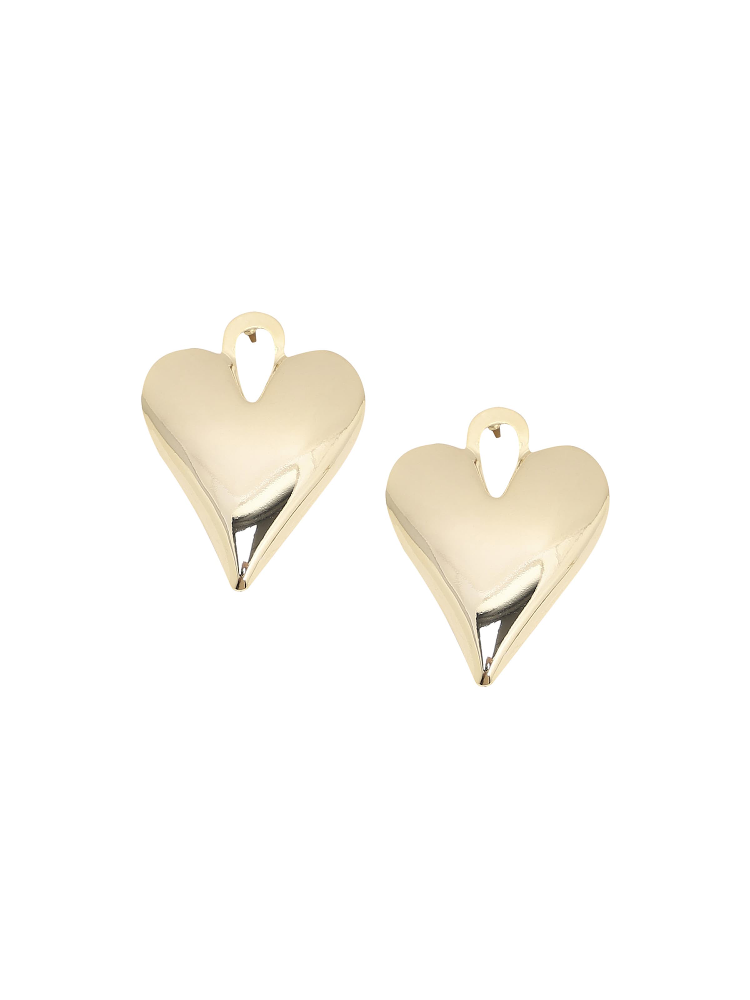 SOHI Náušnice 'Lilita' - Zlatá: predná strana