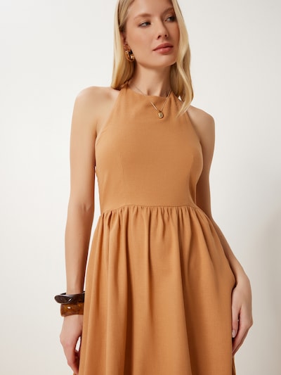Rochie pe 36 Happiness İstanbul pe maro cămilă, Vizualizare produs