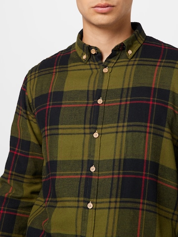 Kronstadt Regular fit Button Up Shirt in Green