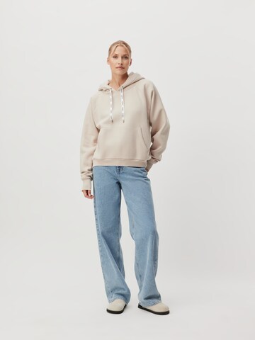 Sweat-shirt 'Hayley' LeGer by Lena Gercke en beige