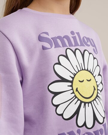 WE Fashion Sweatshirt in Purple