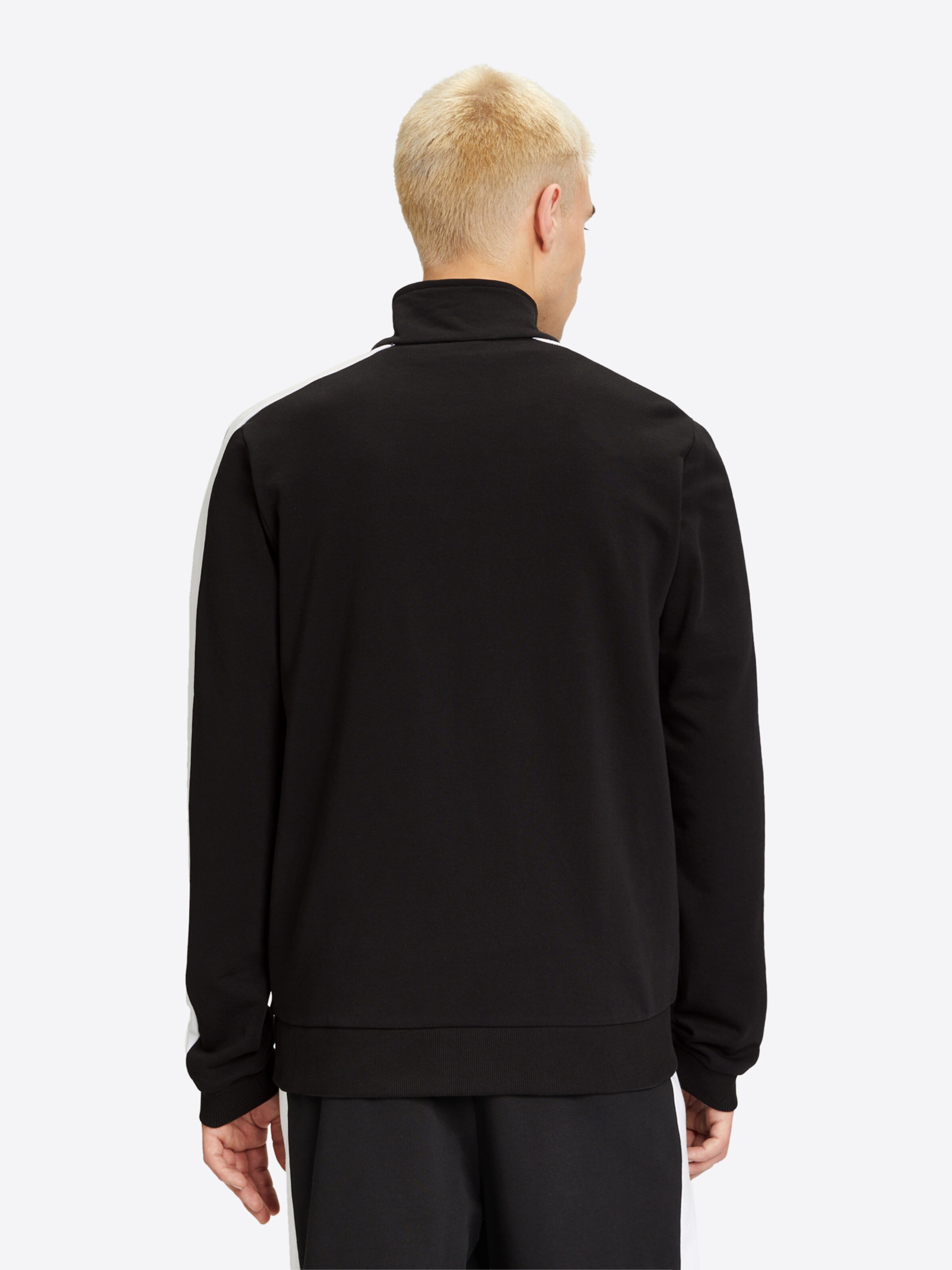 FILA Jopa na zadrgo | črna barva