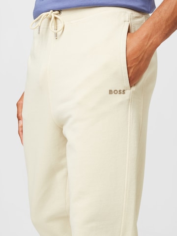 BOSS Orange Tapered Broek 'Sefadelong' in Beige