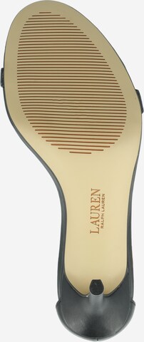 Lauren Ralph Lauren Remienkové sandále 'KATE' - Čierna