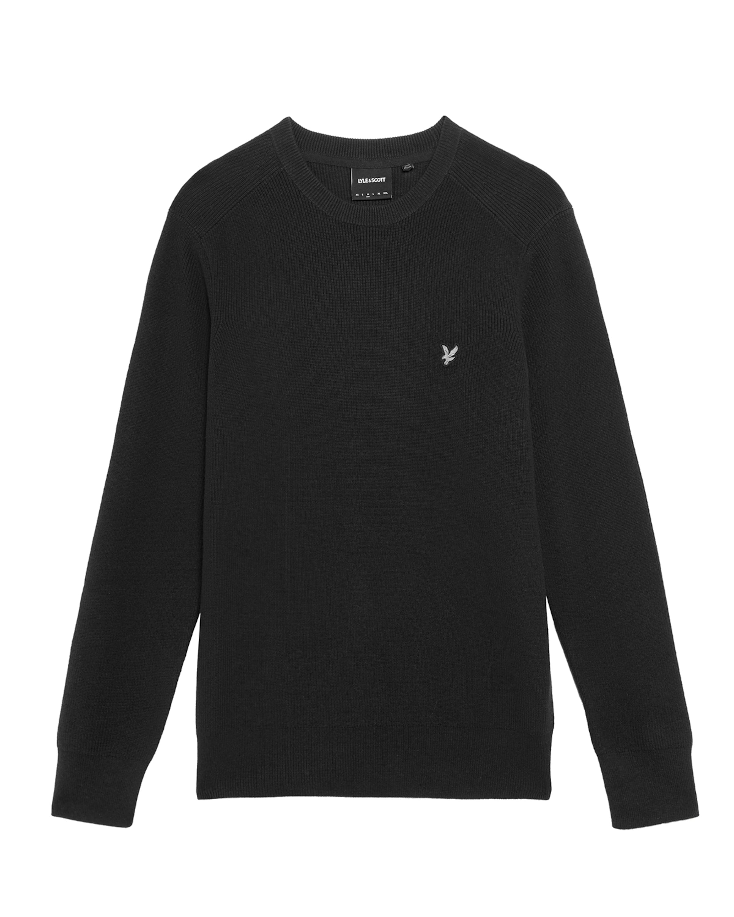 Lyle & Scott Sweater in Black: front