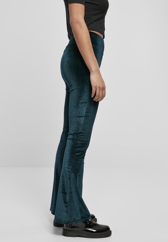 Bootcut Leggings di Urban Classics in verde