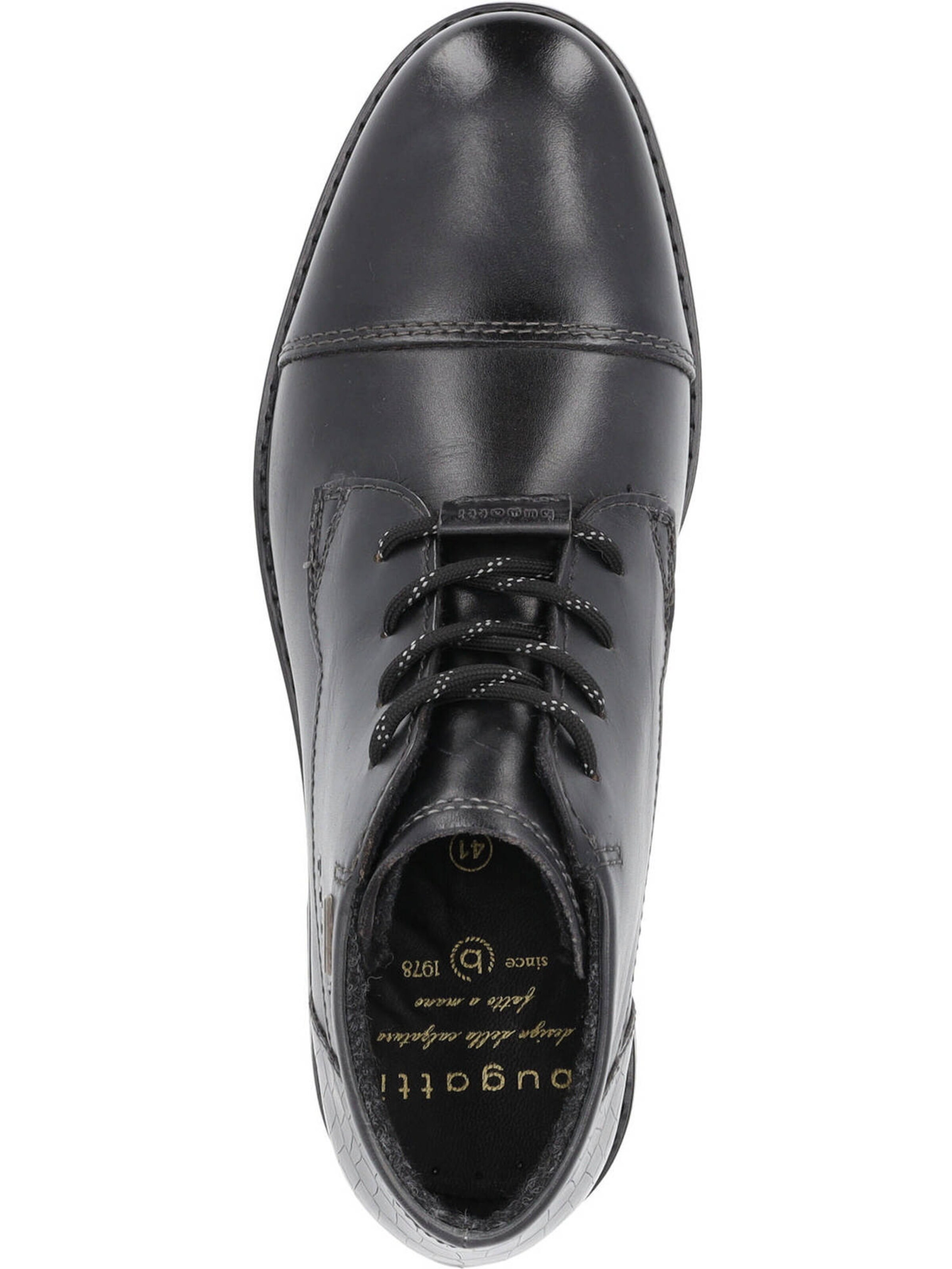 bugatti Lace-up boots 'Marcello I' in Black