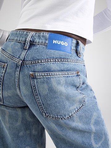 HUGO Loosefit Farmer 'Gamala_B' - kék