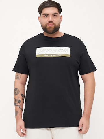 Jack & Jones Plus Футболка 'JORINWOOD' в Бежевый