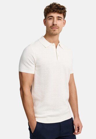 Pull-over 'Vorm' INDICODE JEANS en blanc : devant