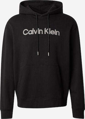 juoda Calvin Klein Megztinis be užsegimo: priekis