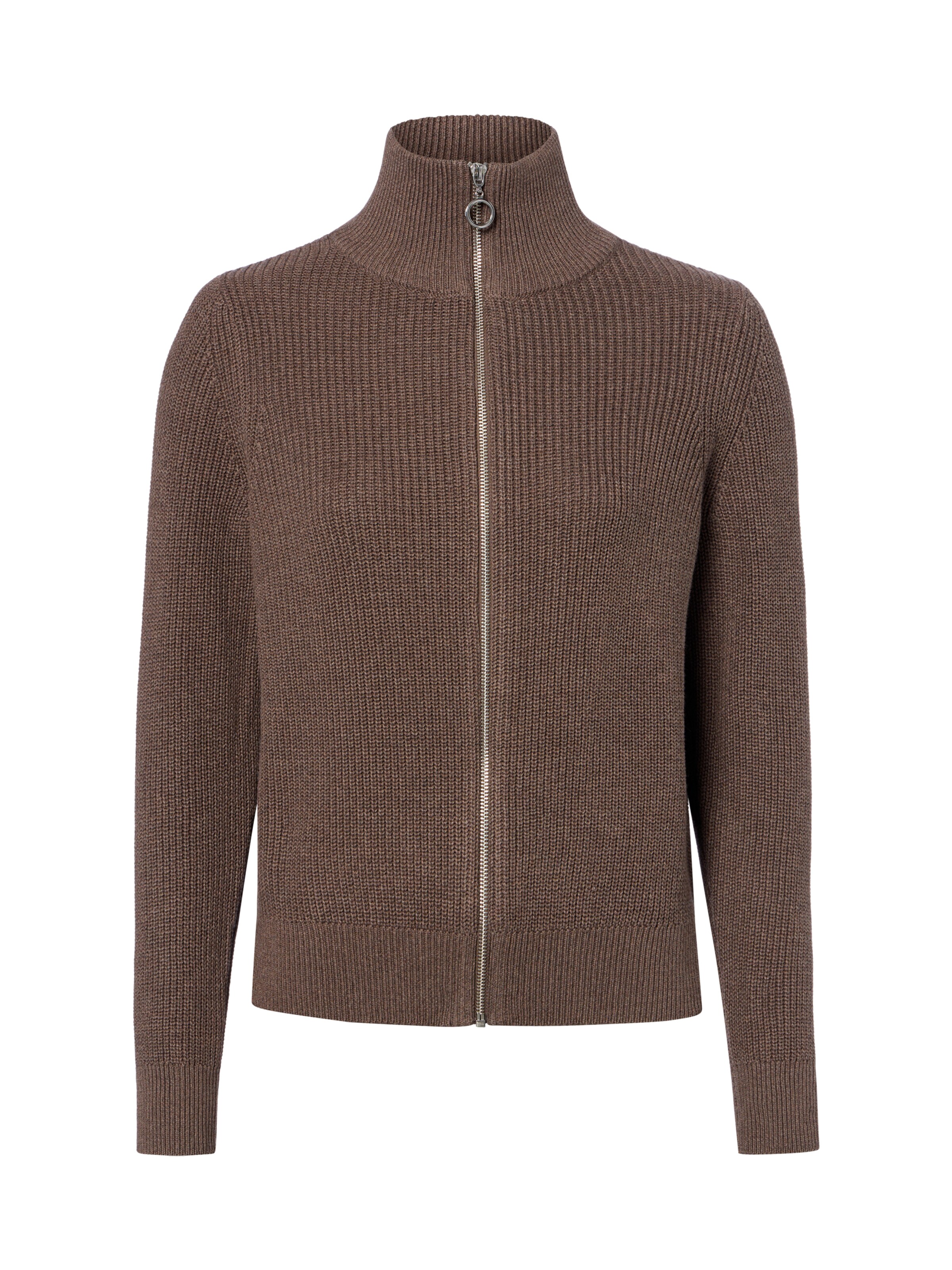 Franco Callegari Knit Cardigan in Green: front