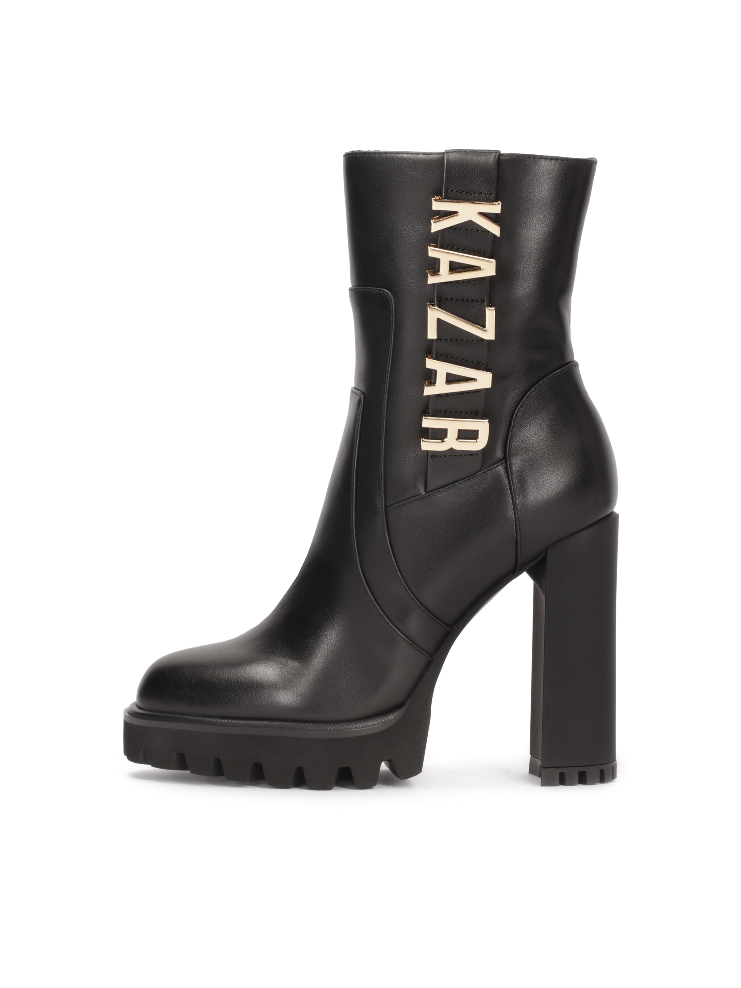 Kazar Bootie in Black: front