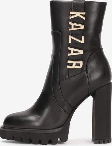 Kazar Bootie in Black: front