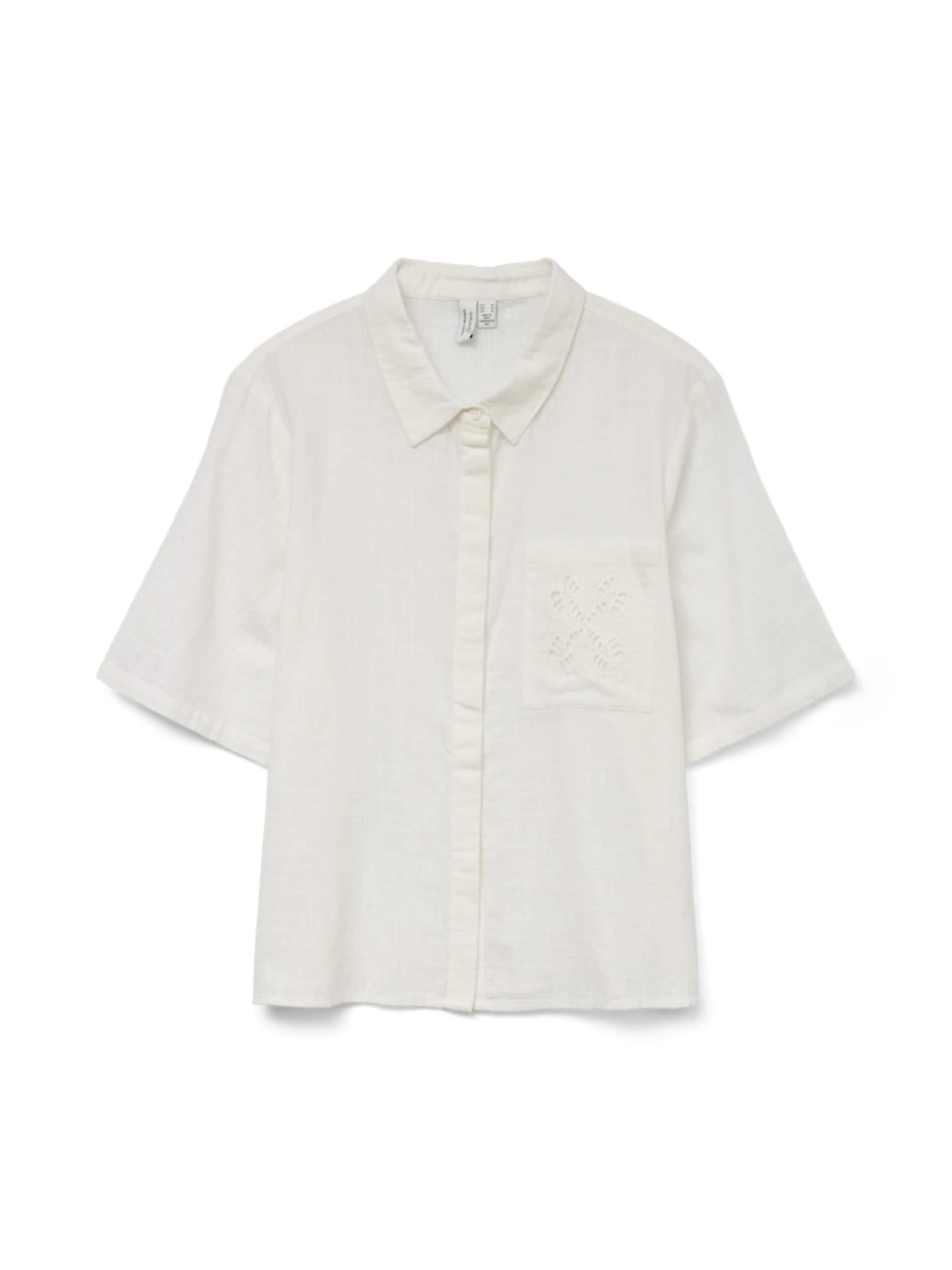 VERO MODA Bluse 'VMBARCY' i hvid: forside