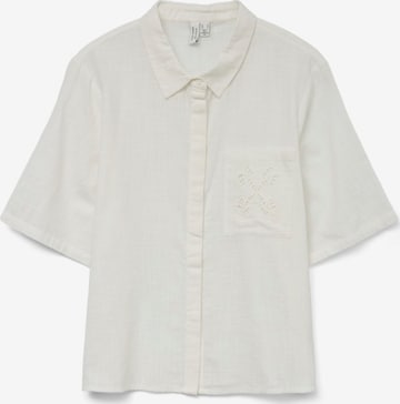 VERO MODABluza 'VMBARCY' - bijela boja: prednji dio