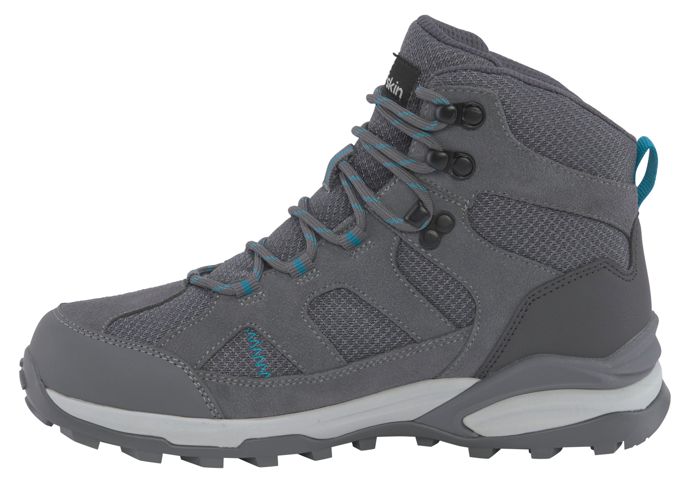JACK WOLFSKIN Boots in Grey: front