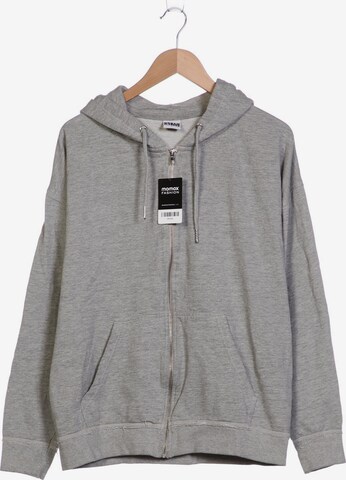 Urban Classics Sweatshirt & Zip-Up Hoodie in L in Grey: front