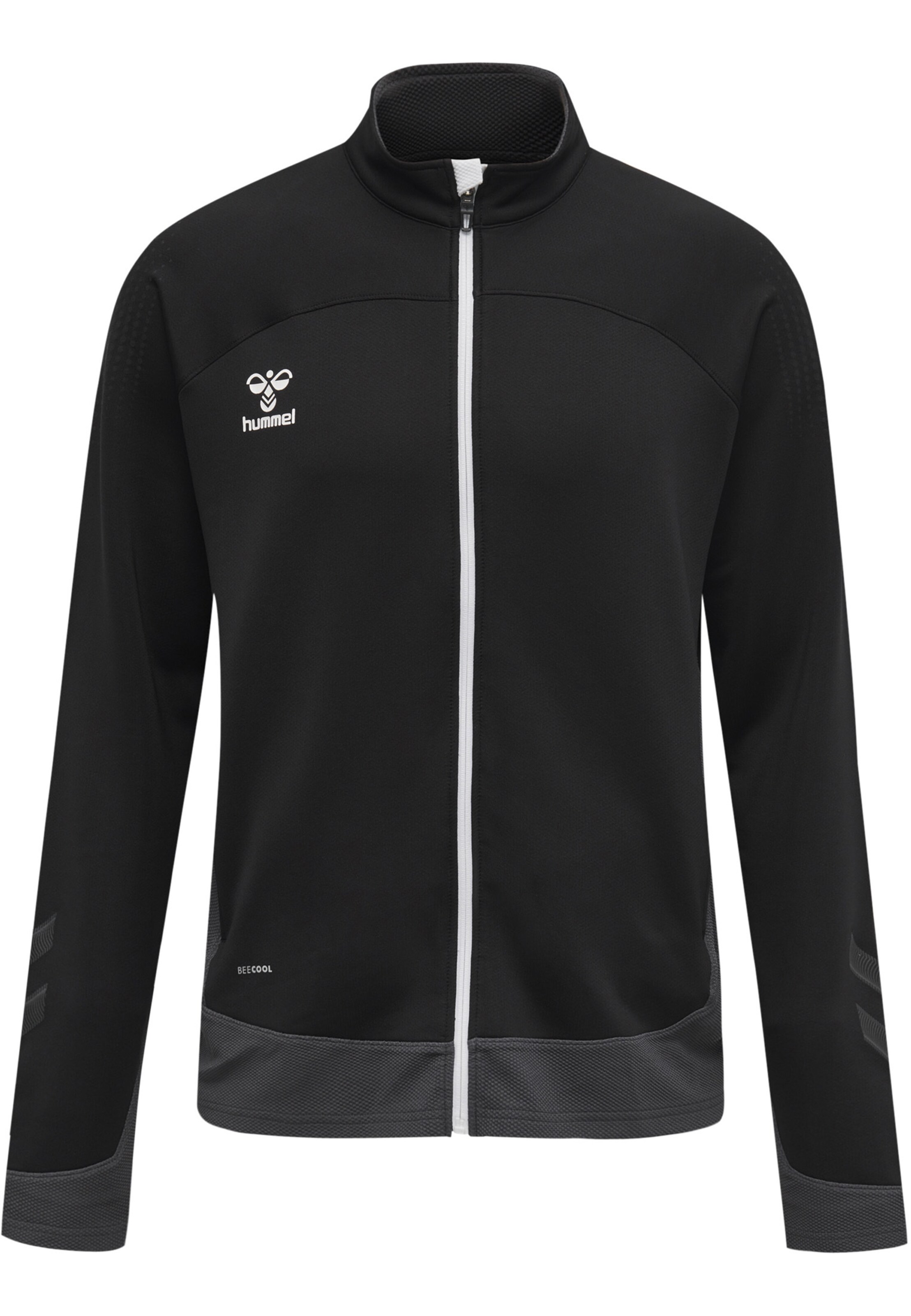 Hummel Sportssweatjakke 'Lead' i sort: forside