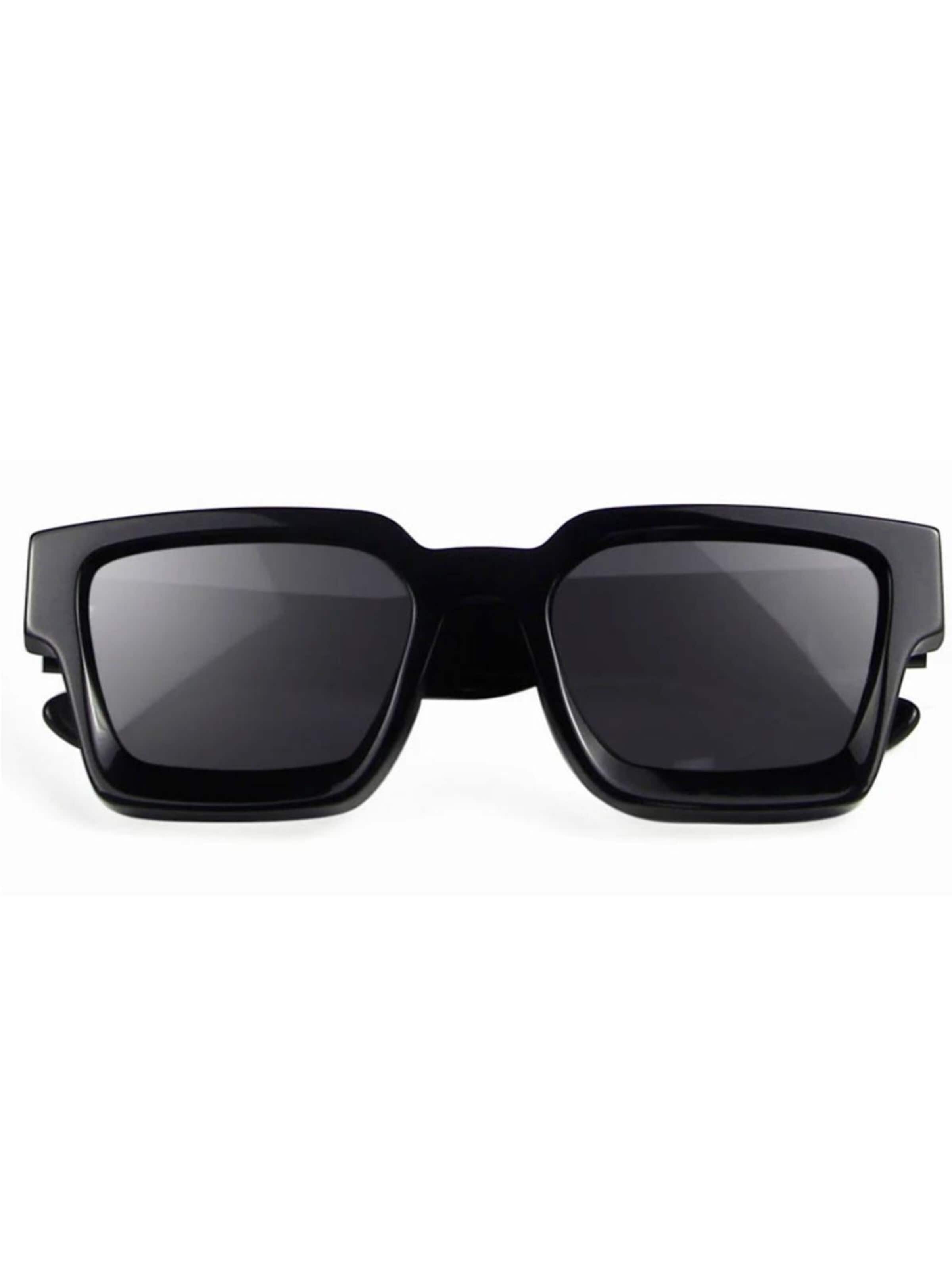 VEYREY - Gafas de sol 'Platz Gargoyle' en negro: frente