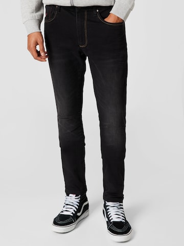 INDICODE JEANS - Slimfit Vaquero 'Nohvas' en negro: frente