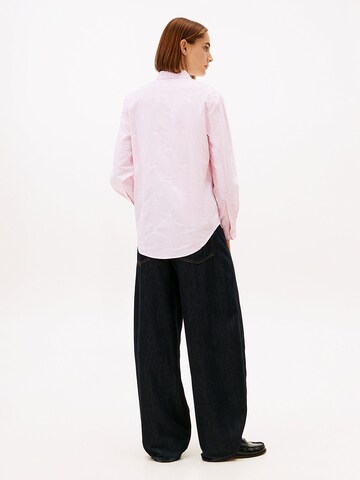 Chemisier TOMMY HILFIGER en rose