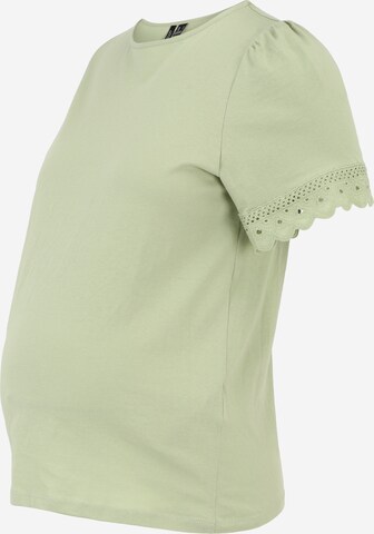 T-shirt 'PANNA GLENN' Vero Moda Maternity en vert : devant