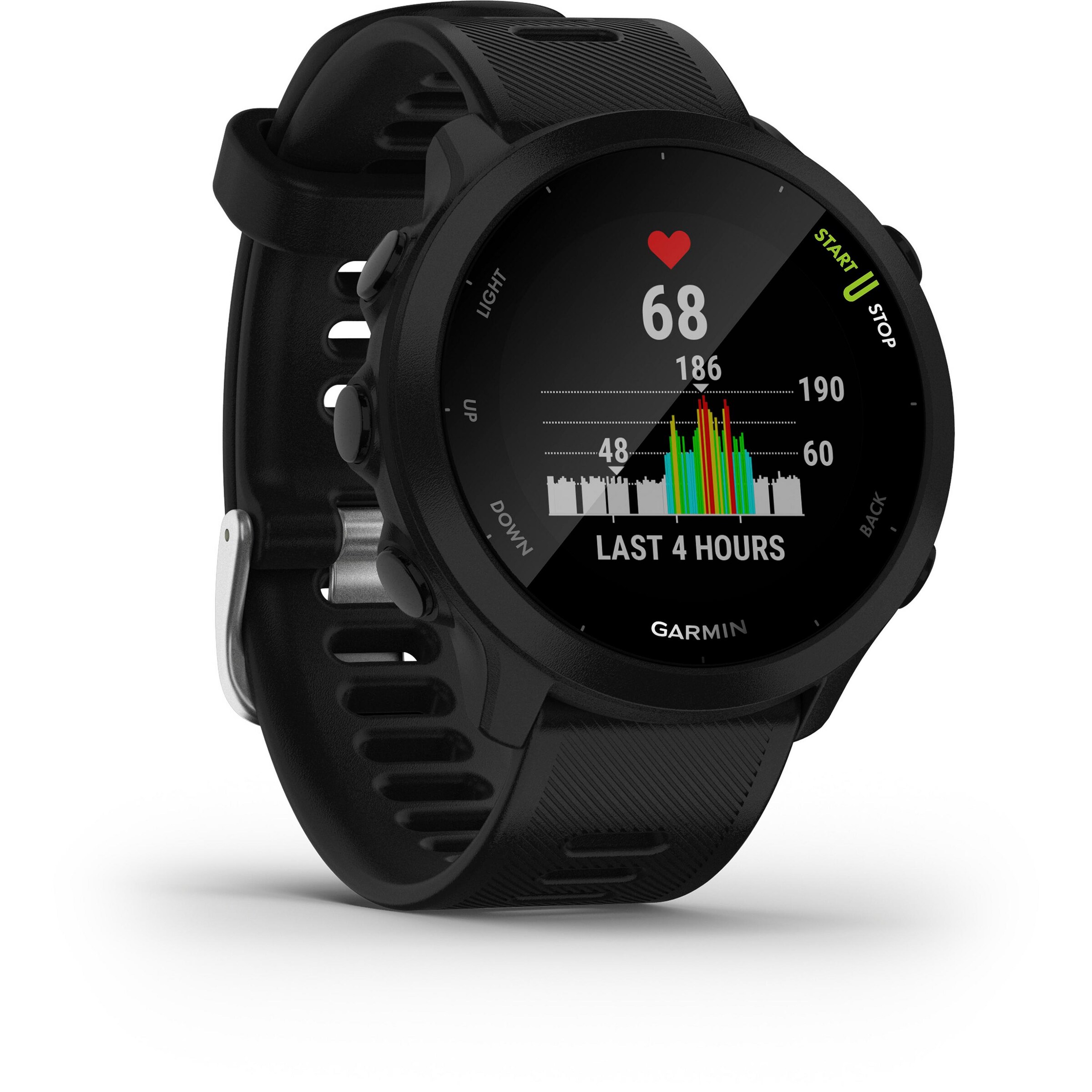 GARMIN Sports Watch 'Forerunner 55' in Black