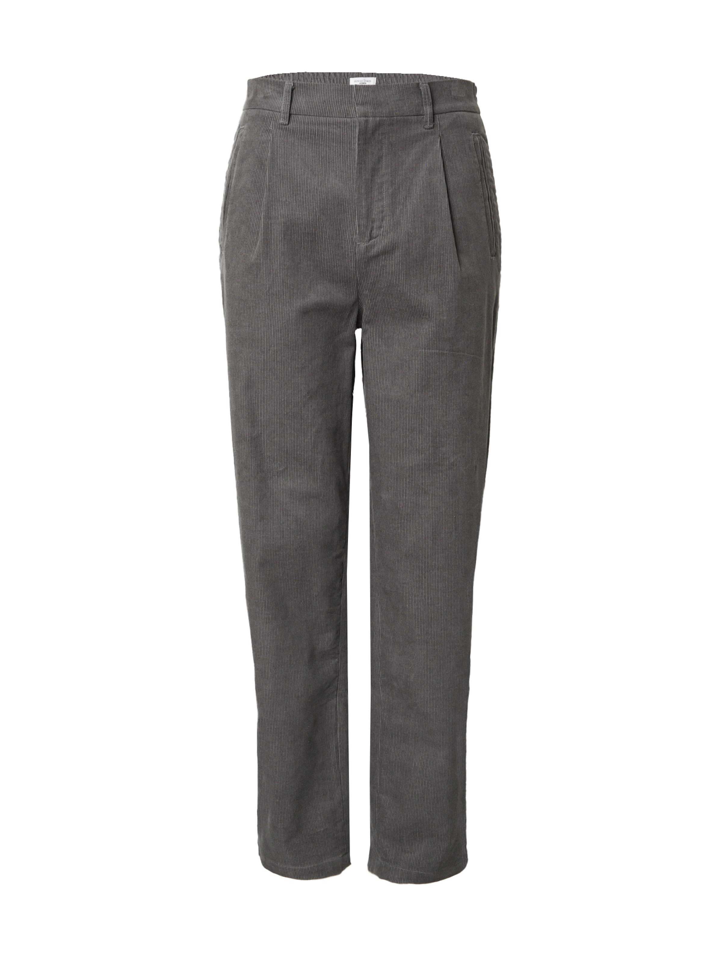 TRAPP tavaline Püksid, värv hall: eest vaates