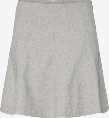 YAS Rok 'YASRIU' in Grijs: voorkant