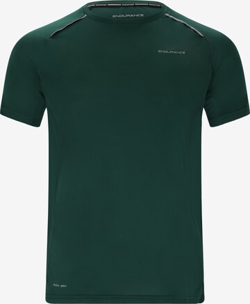 ENDURANCE Performance Shirt 'Lasse' in Green: front