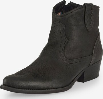 FELMINI Ankle Boots in Black: front