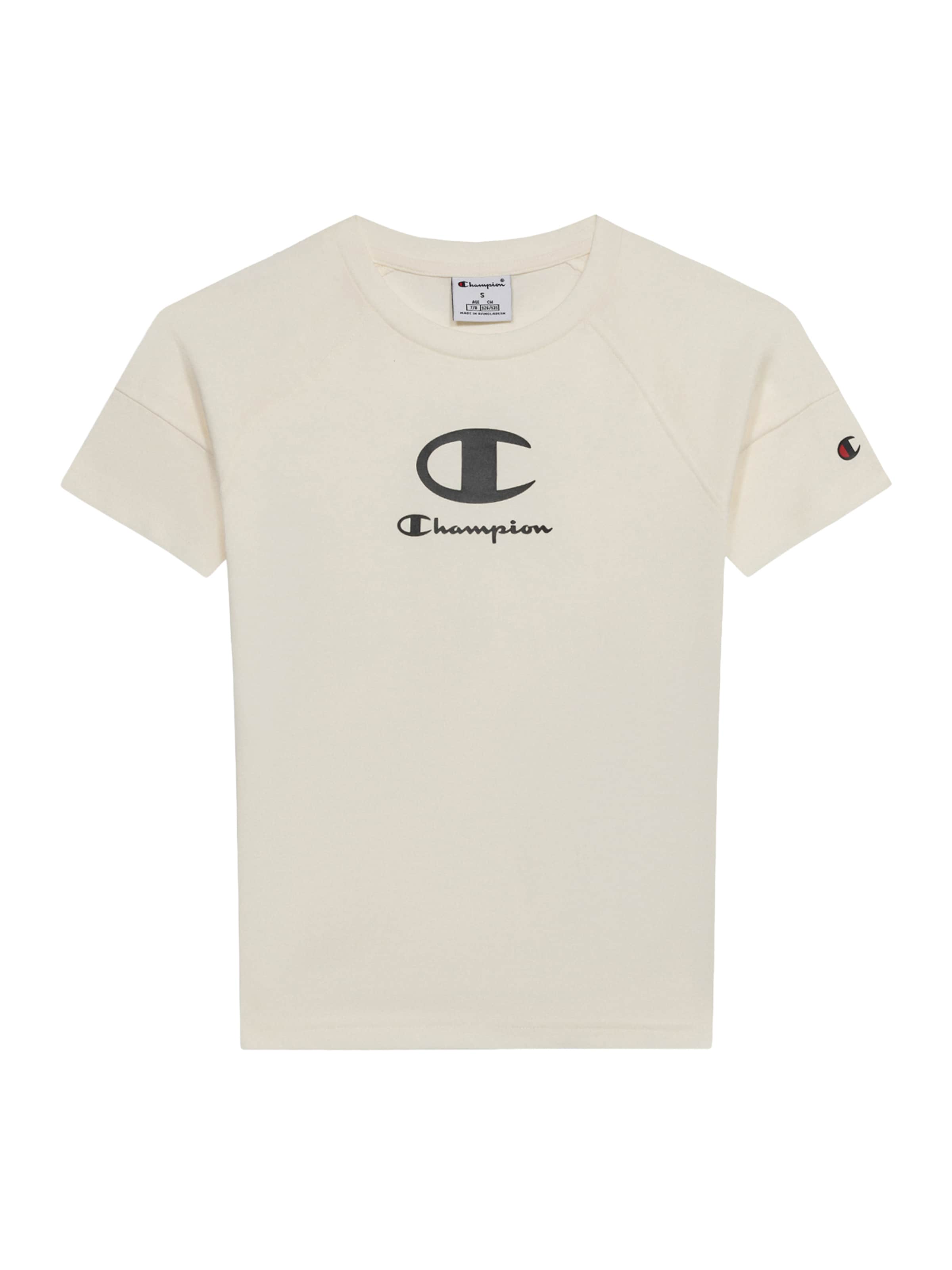 Champion Футболка в Бежевый: спереди