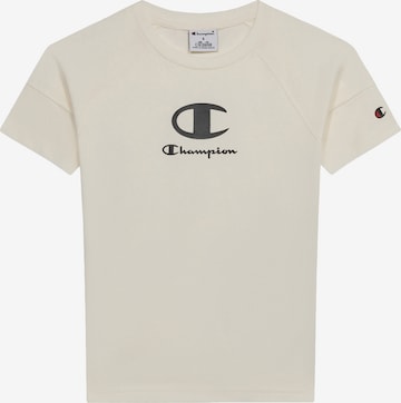 Champion Футболка в Бежевый: спереди