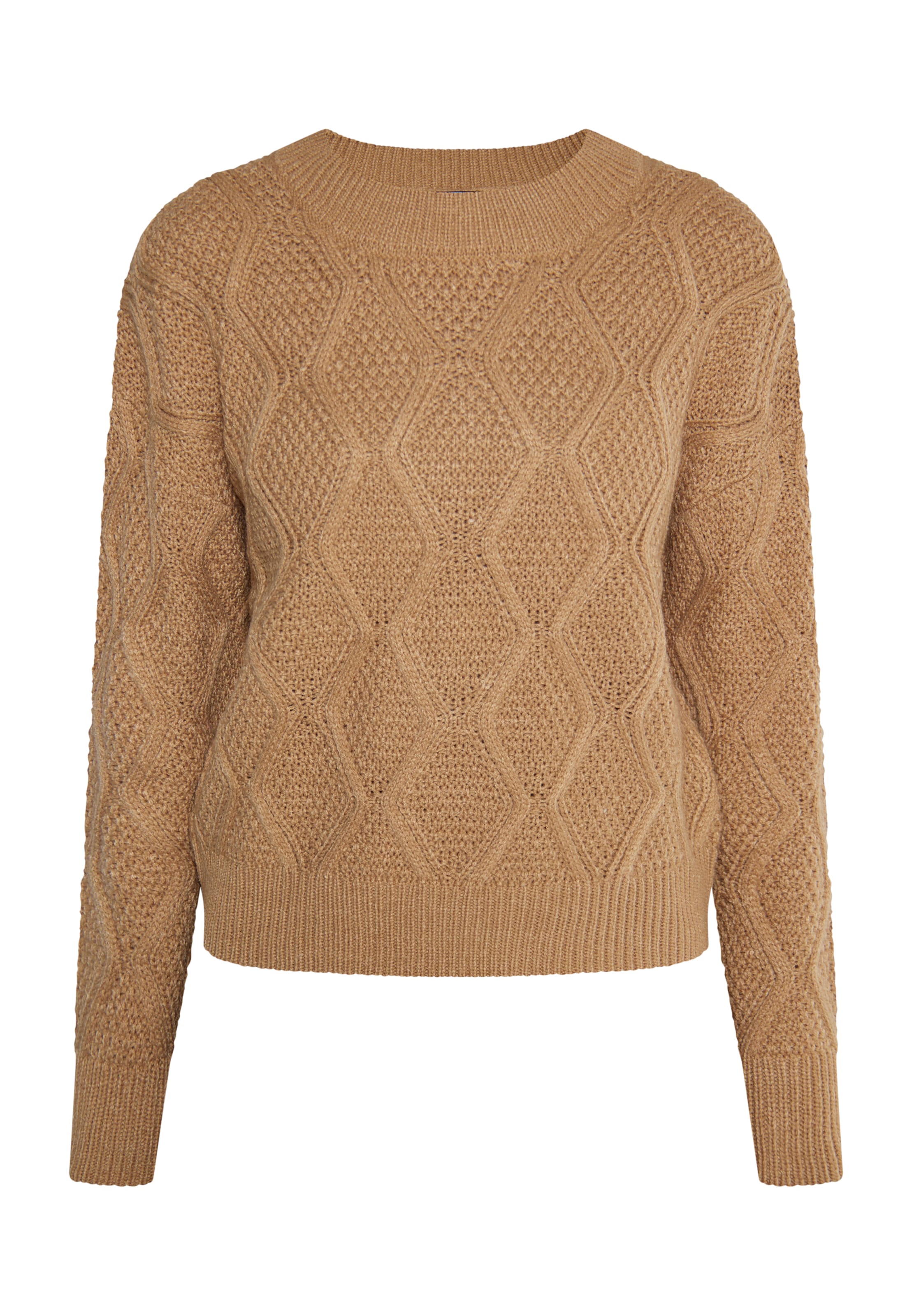 DreiMaster Vintage Πουλόβερ σε καφέ: μπροστά