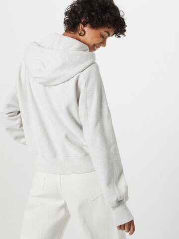 Abercrombie & Fitch Zip-Up Hoodie in Grey