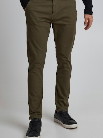 Coupe slim Pantalon chino 'Natan' BLEND en vert