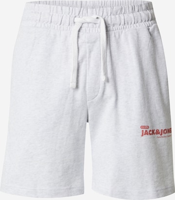 JACK & JONES Штаны 'JPSTGORDON' в Белый: спереди