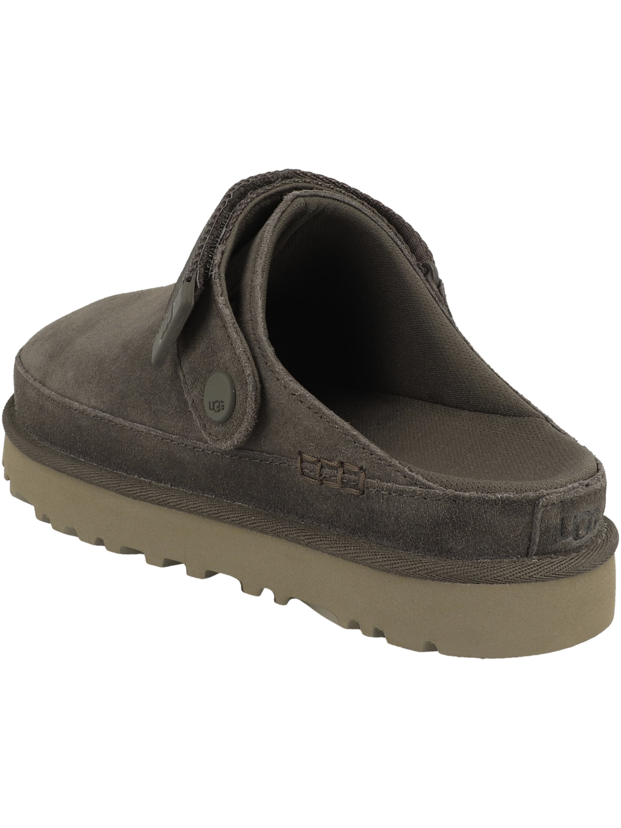 UGG Clogs 'Goldenstar' in Brown: back