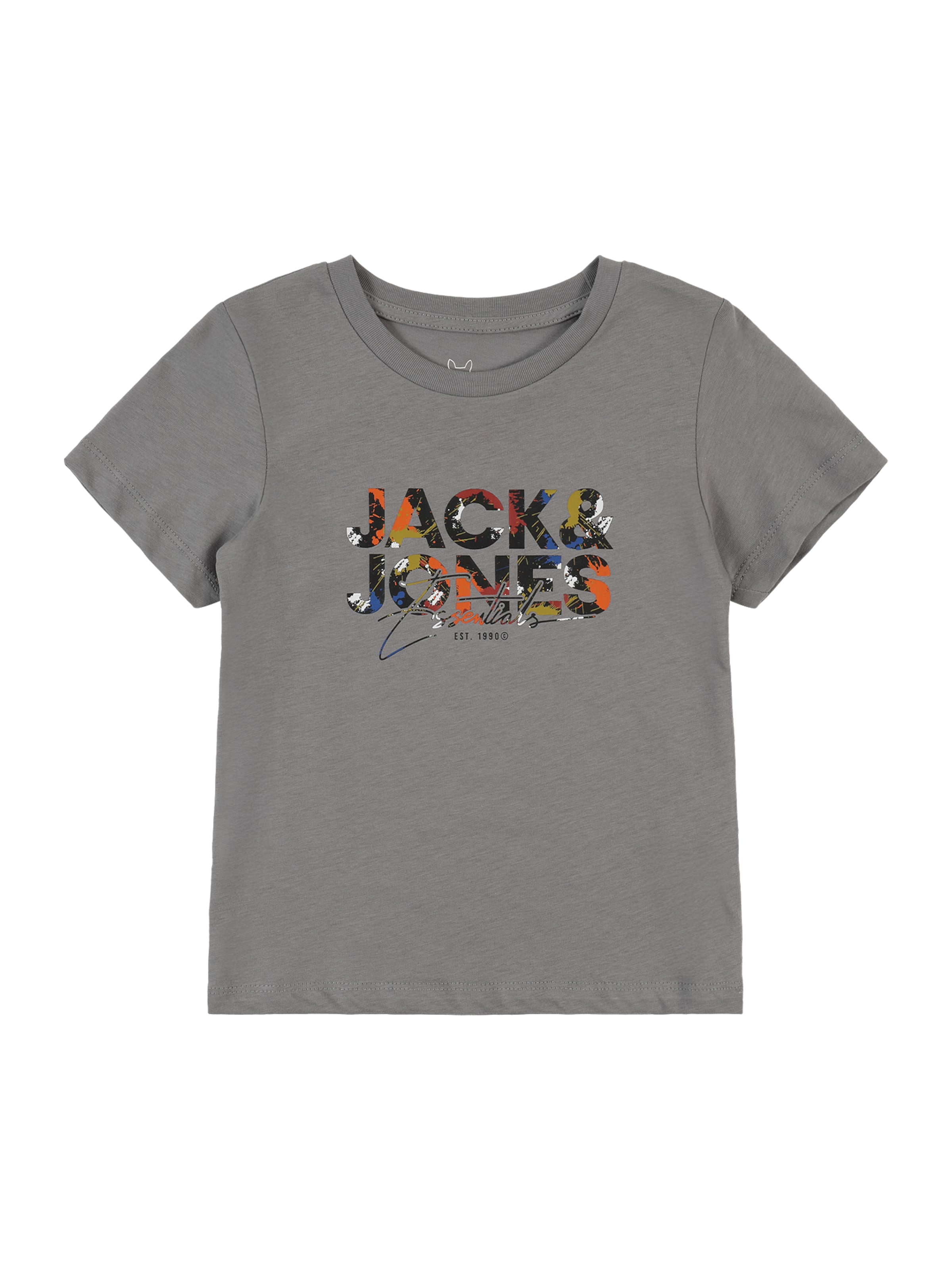 JACK & JONES MINI Tričko 'JJGEPLAS' - Sivá: predná strana