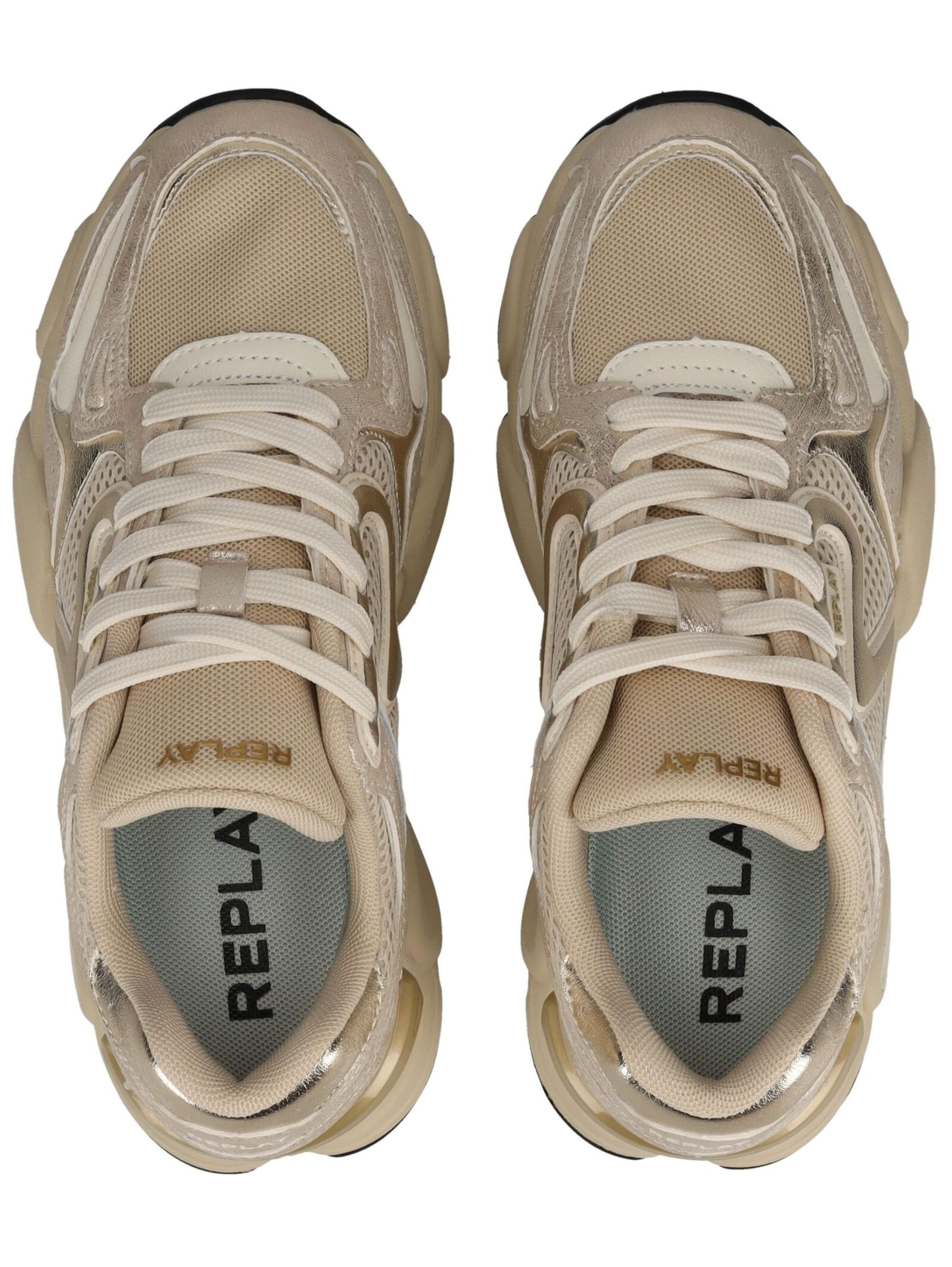 REPLAY Sneakers laag in Goud