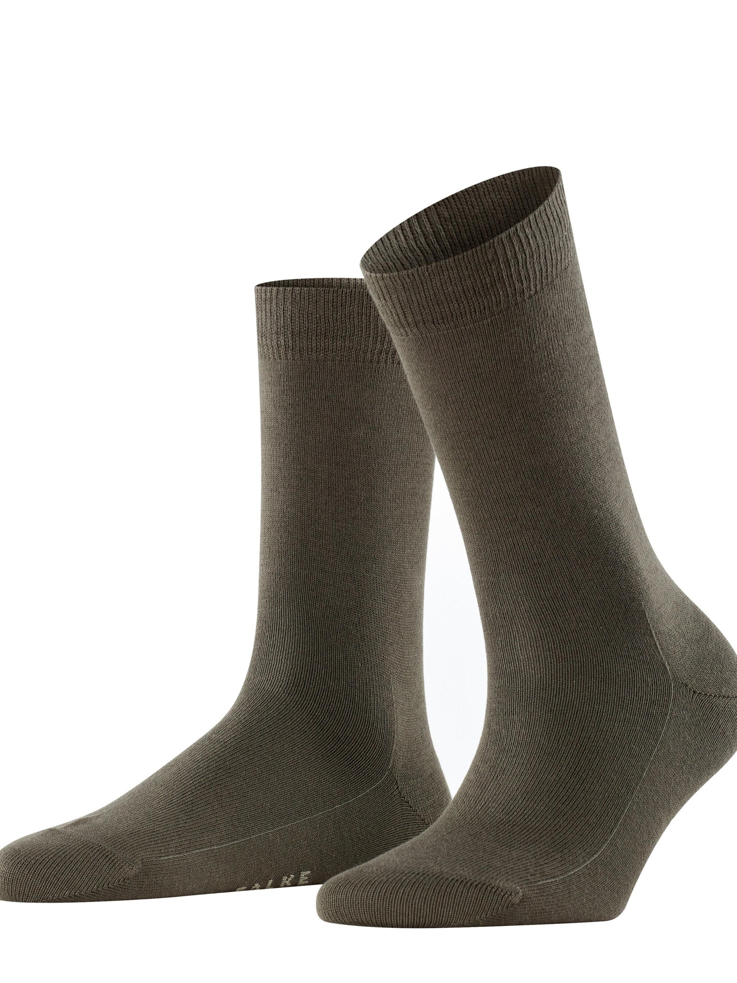 FALKE Socks 'Family' in Green: front